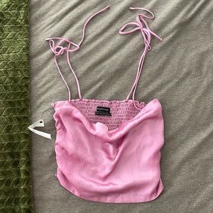 Urban outfitters Barbie pink top